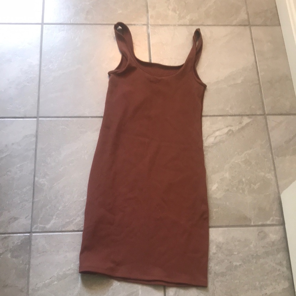 Abercrombie and Fitch brown/ rust dress